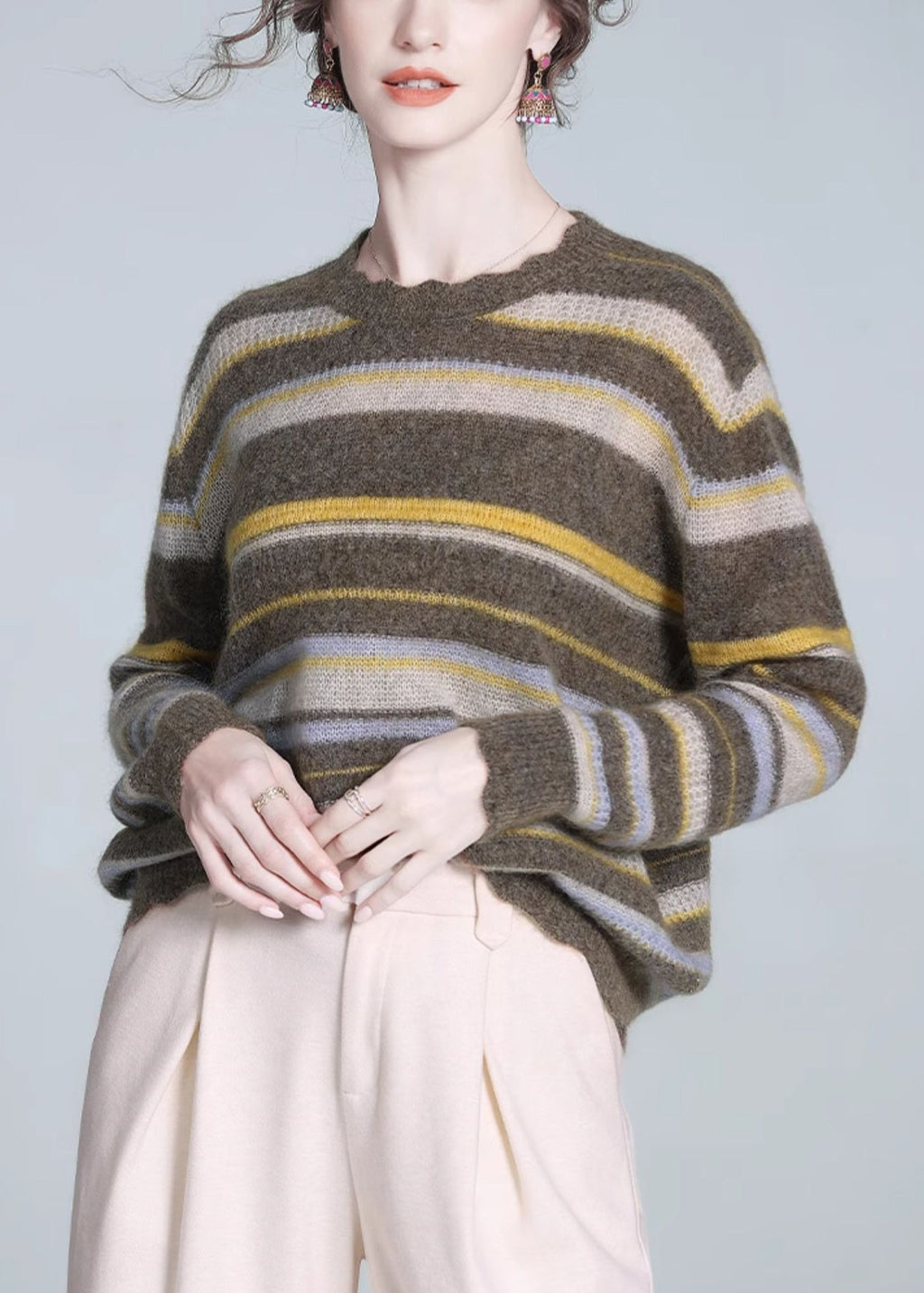 Gracefully Styled Sweater for Any Occasion