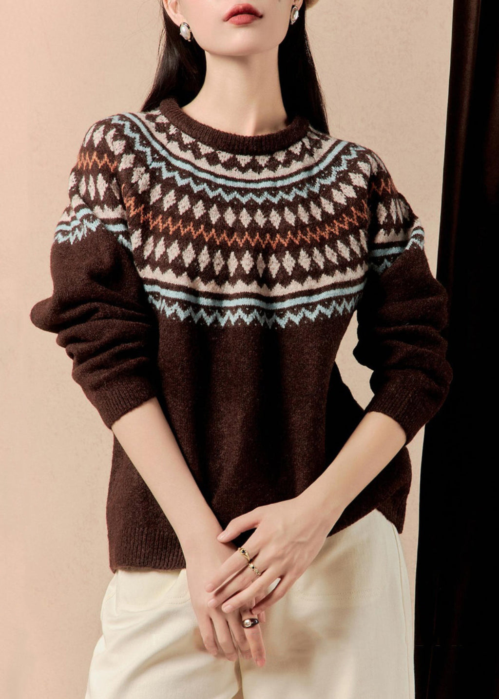 Gracefully Styled Sweater for Any Occasion