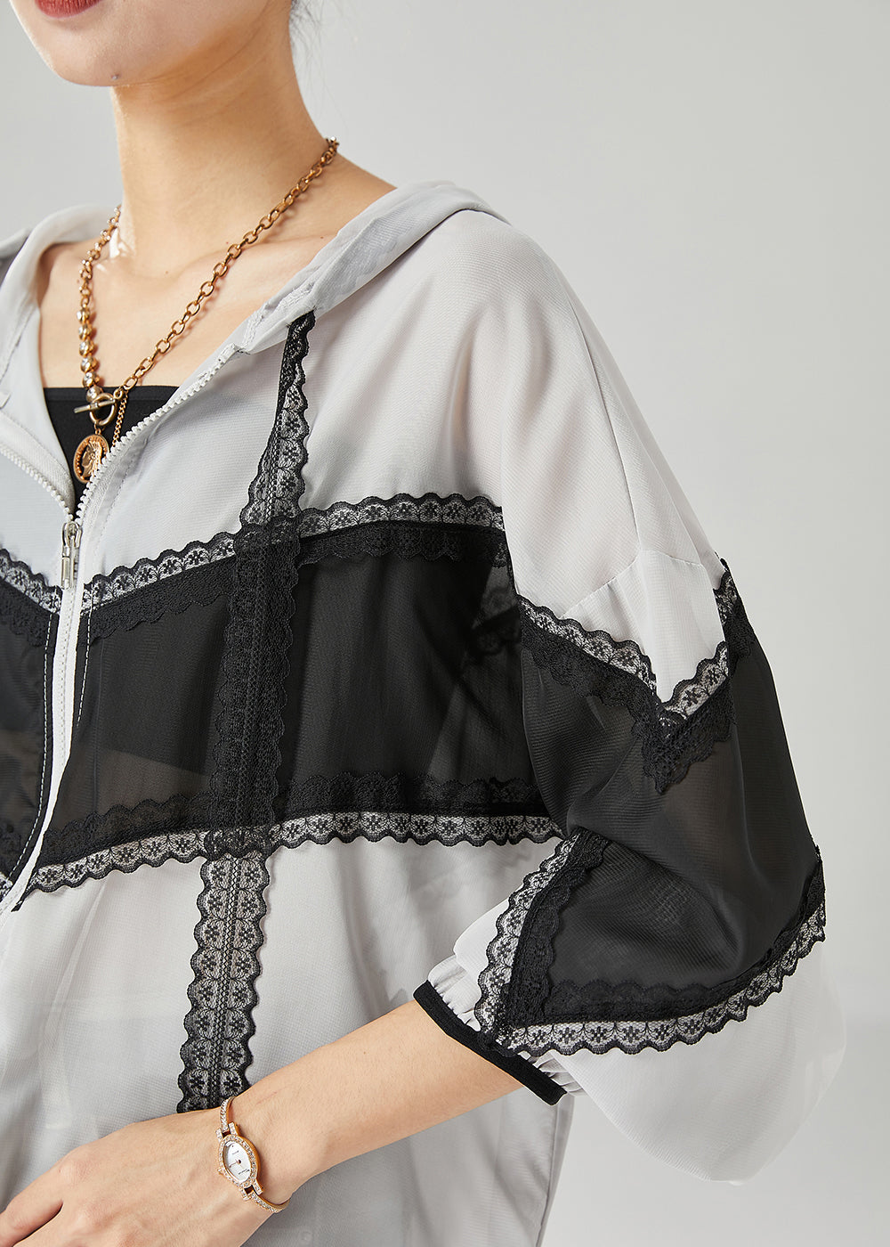A Vintage Style Jacket with Delicate Timeless Details