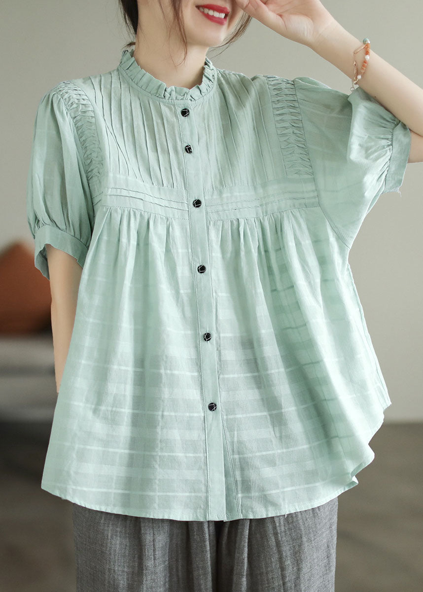 A Vintage Style Shirt with Delicate Timeless Details