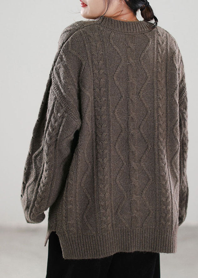 Vintage Inspired Sweater with a Contemporary Edge