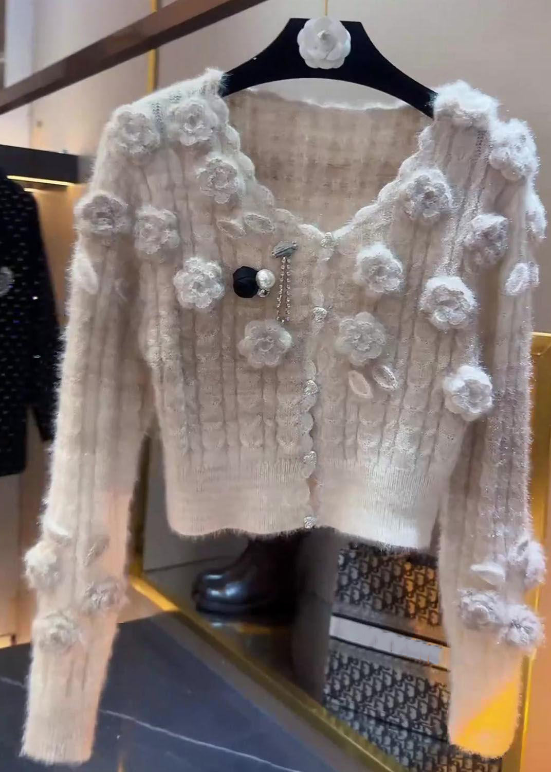 Beautifully Finished Sweater in a Timeless Design
