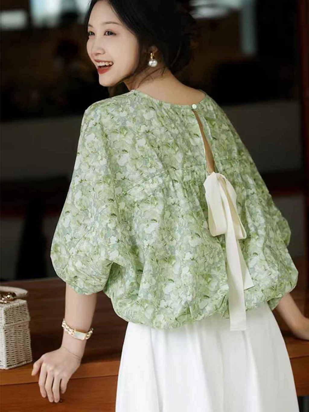 Beautifully Balanced Blouse with Timeless Character