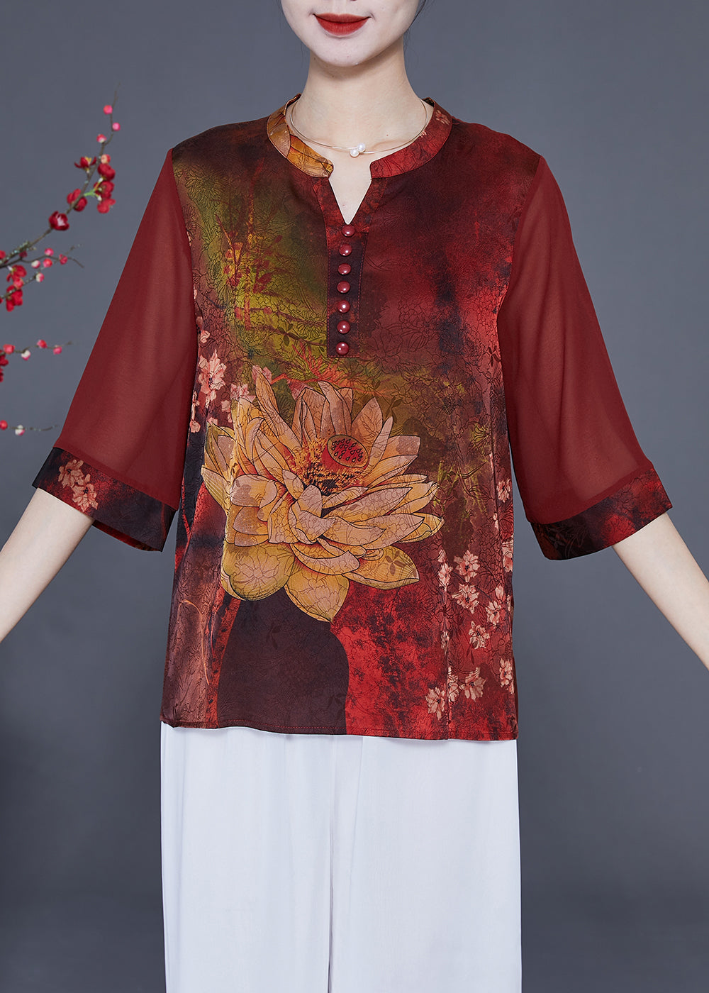 Beautifully Balanced Blouse with Timeless Character