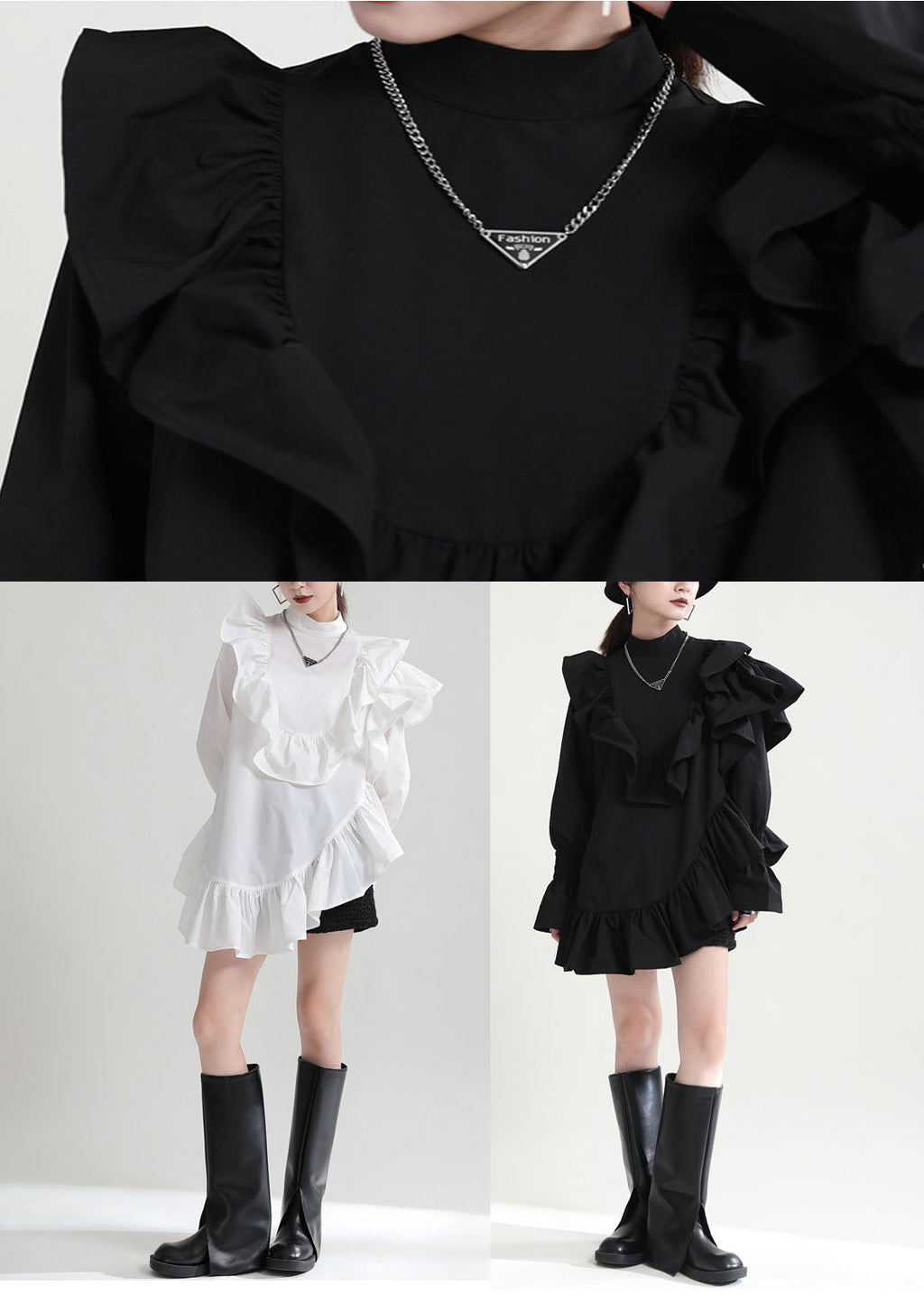 Well Tailored Shirt with a Graceful Silhouette