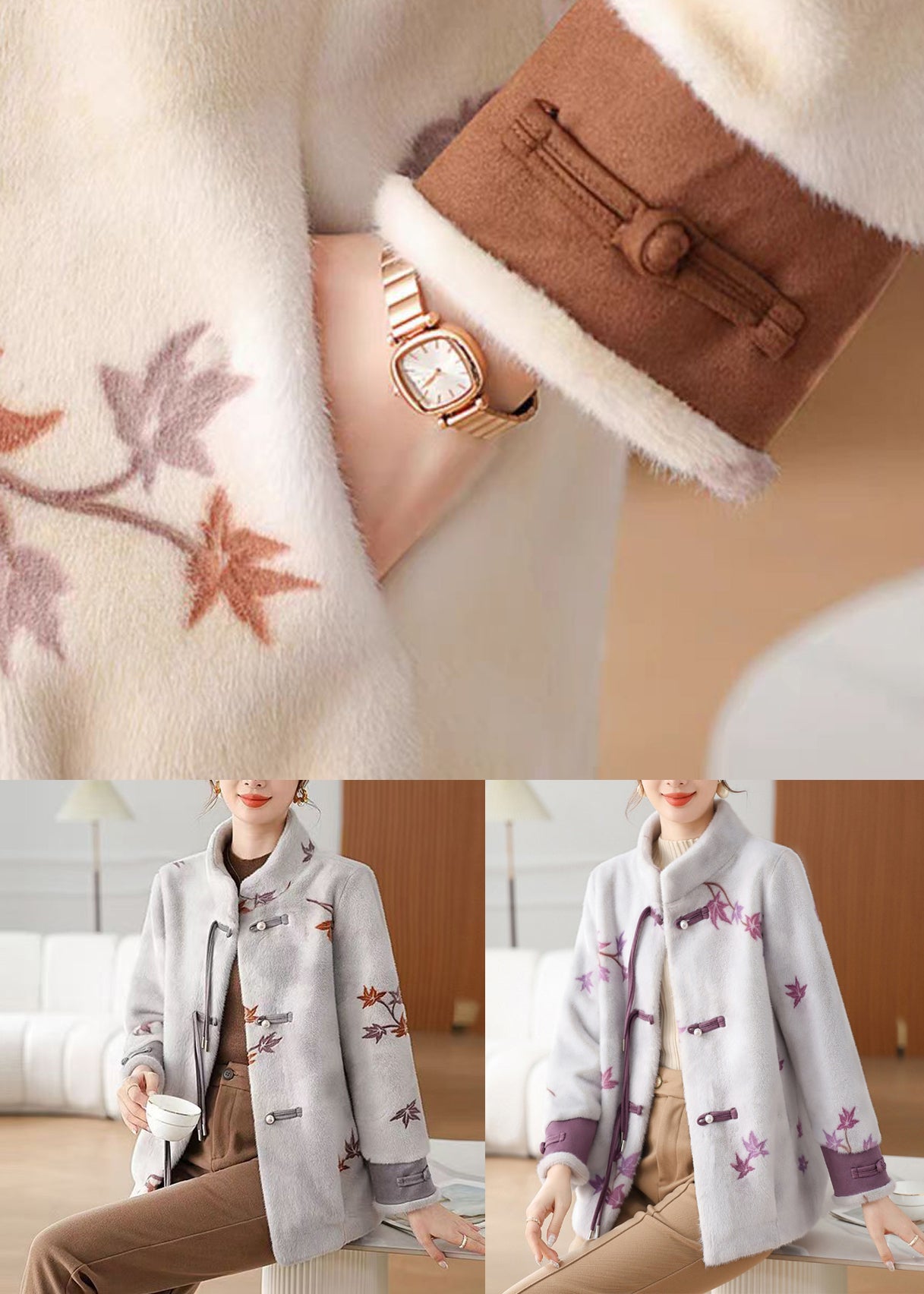 Beautifully Finished Coat in a Timeless Design