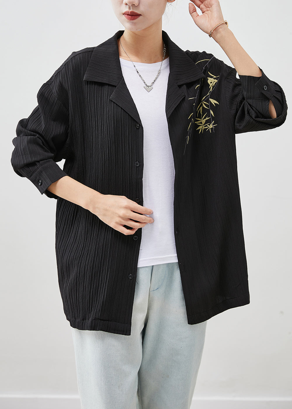 A Vintage Style Shirt with Delicate Timeless Details