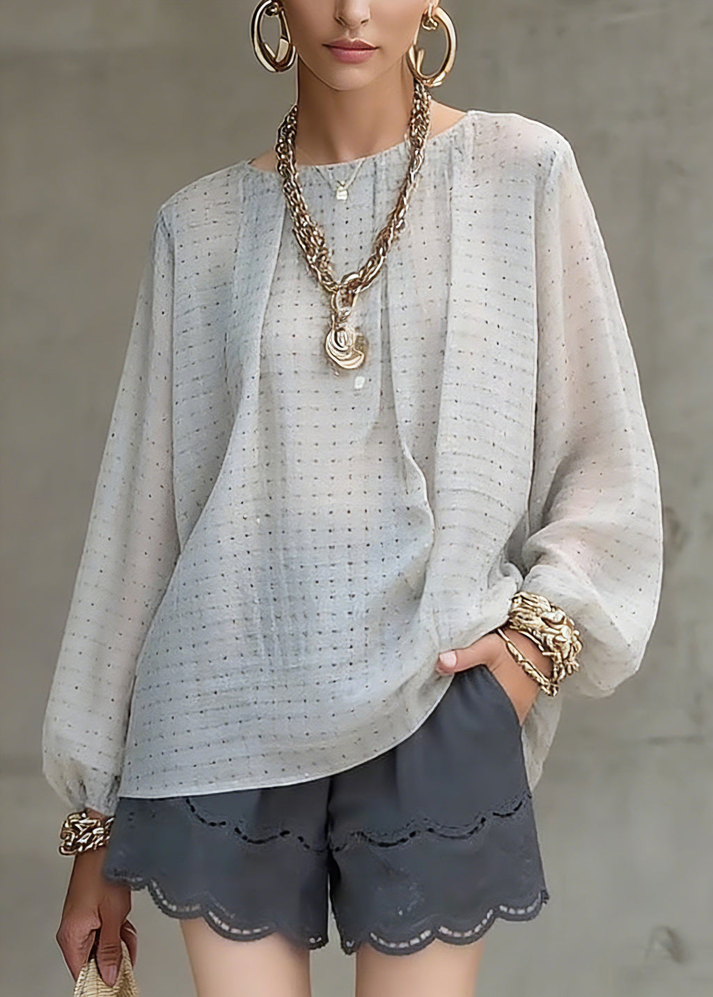 Sophisticated Top with a Clean Classic Look