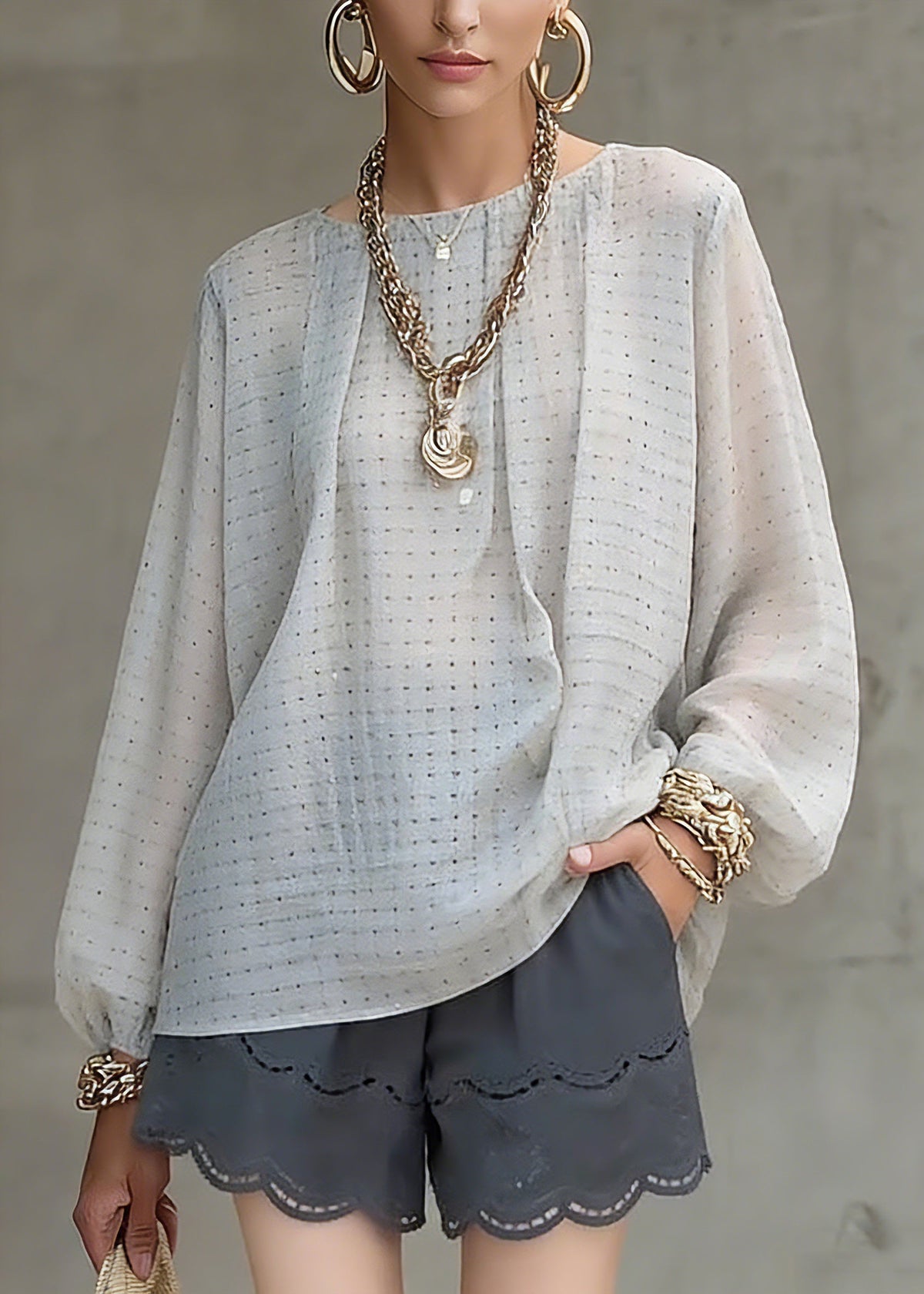 Sophisticated Top with a Clean Classic Look