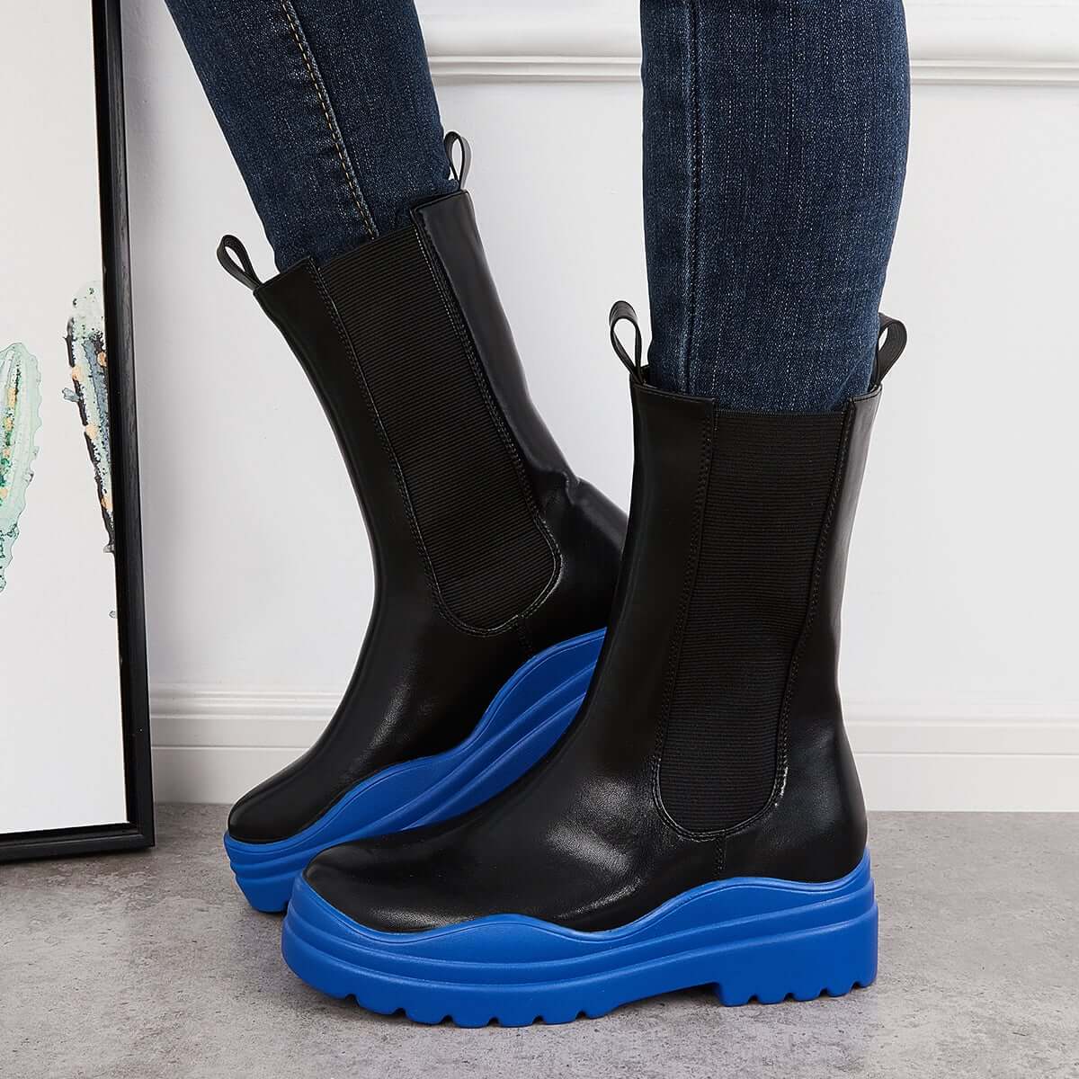 Chic Orthopedic Boots with Unique Design