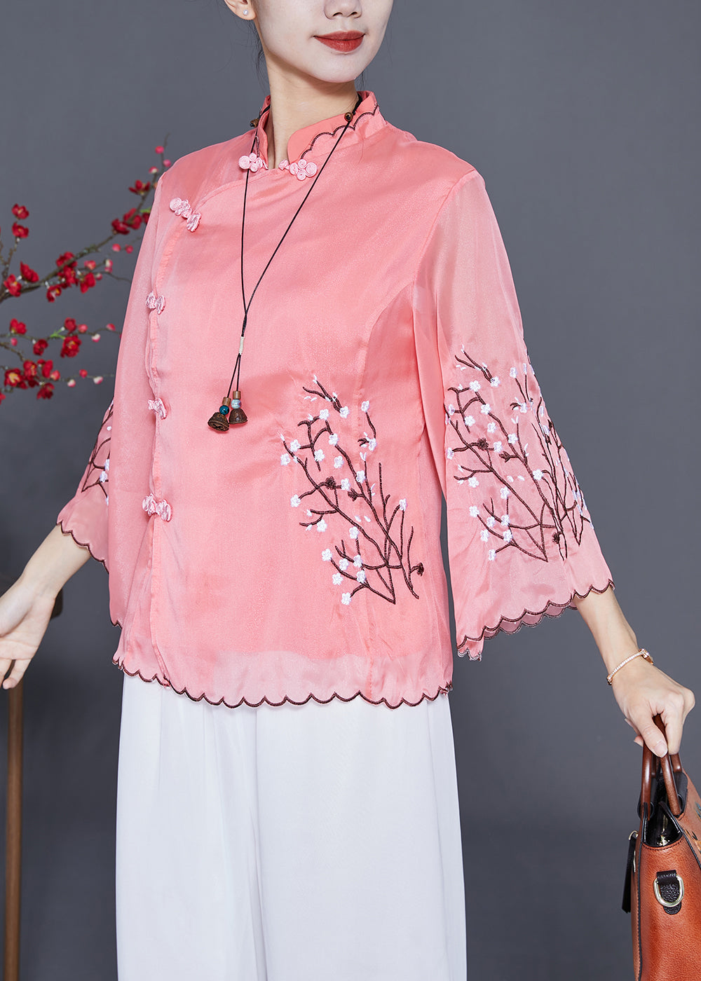 A Vintage Style Blouse with Delicate Timeless Details