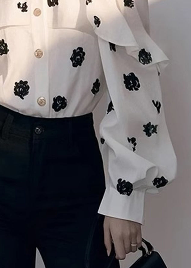 A Vintage Style Shirt with Delicate Timeless Details