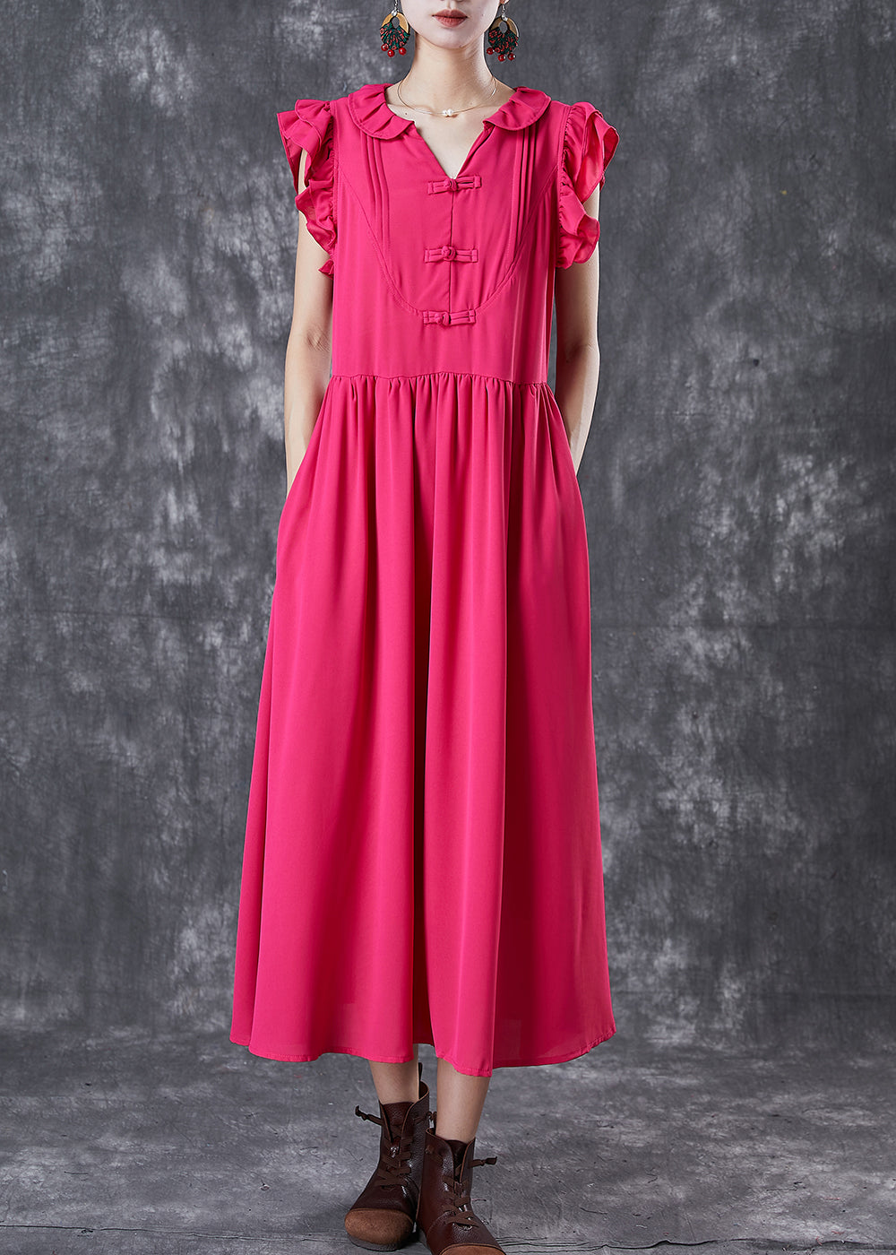 A Vintage Style Dress with Delicate Timeless Details