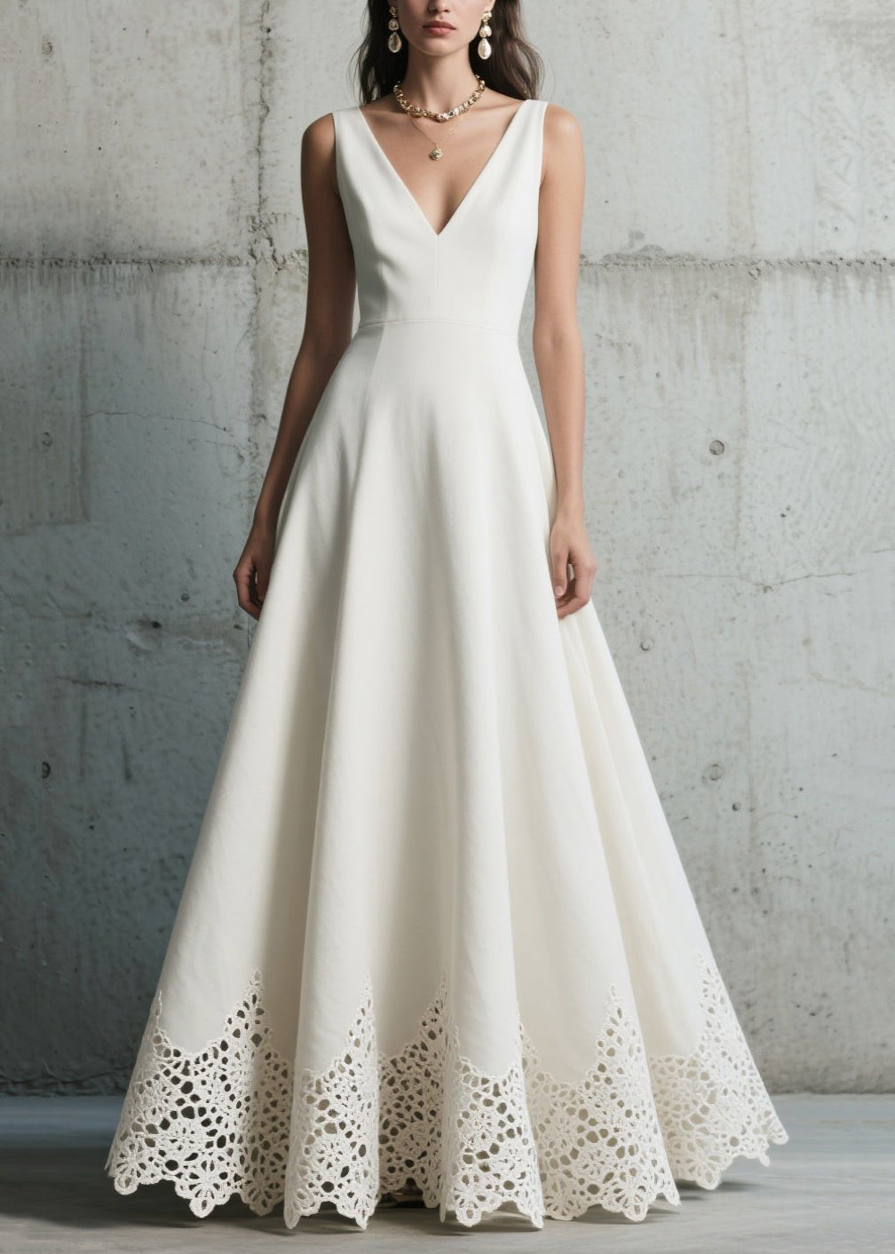 Beautifully Finished Dress in a Timeless Design