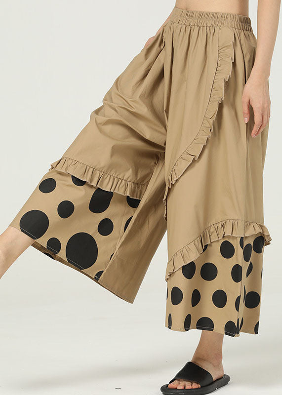 A Vintage Style Pants with Delicate Timeless Details