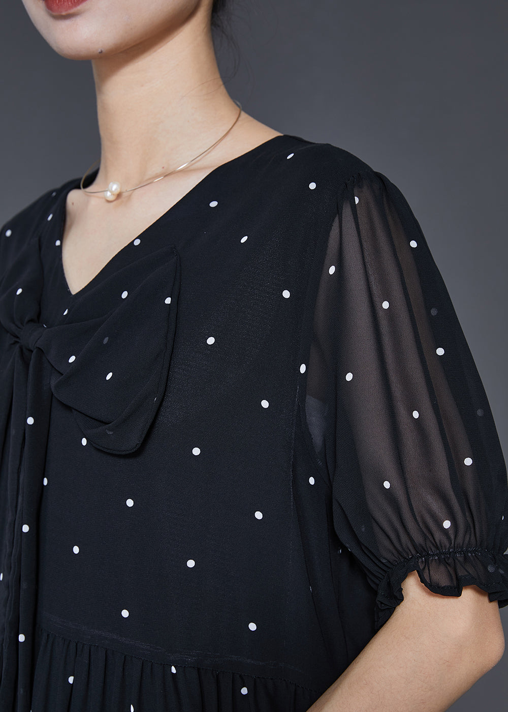 A Vintage Style Dress with Delicate Timeless Details