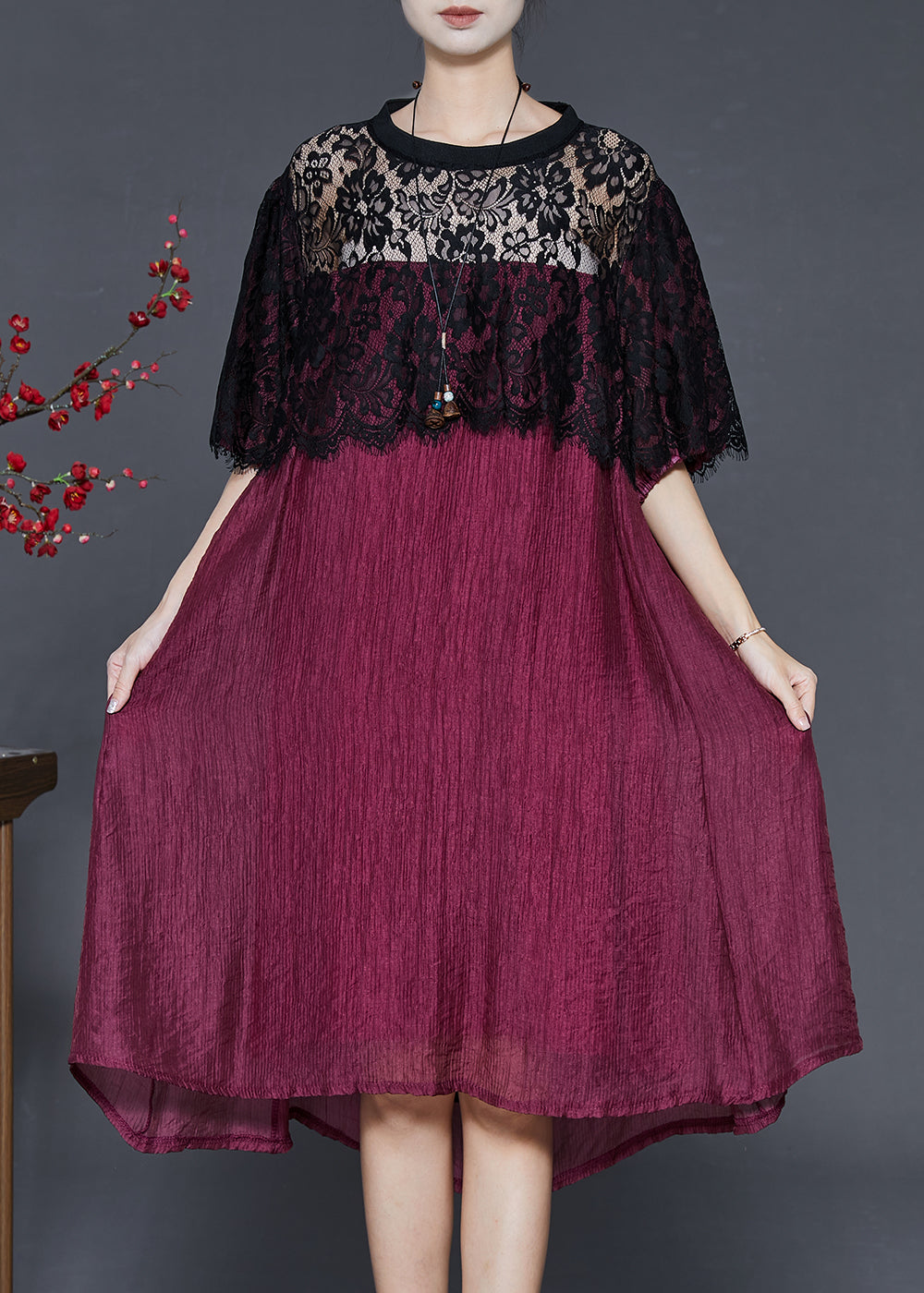 Classic Vintage Dress with a Flattering Fit