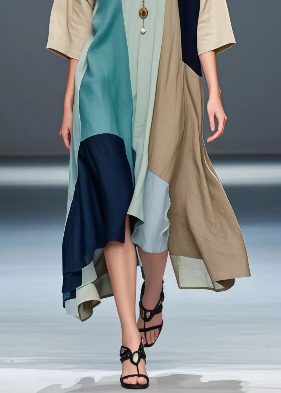 Classic Vintage Dress with a Flattering Fit
