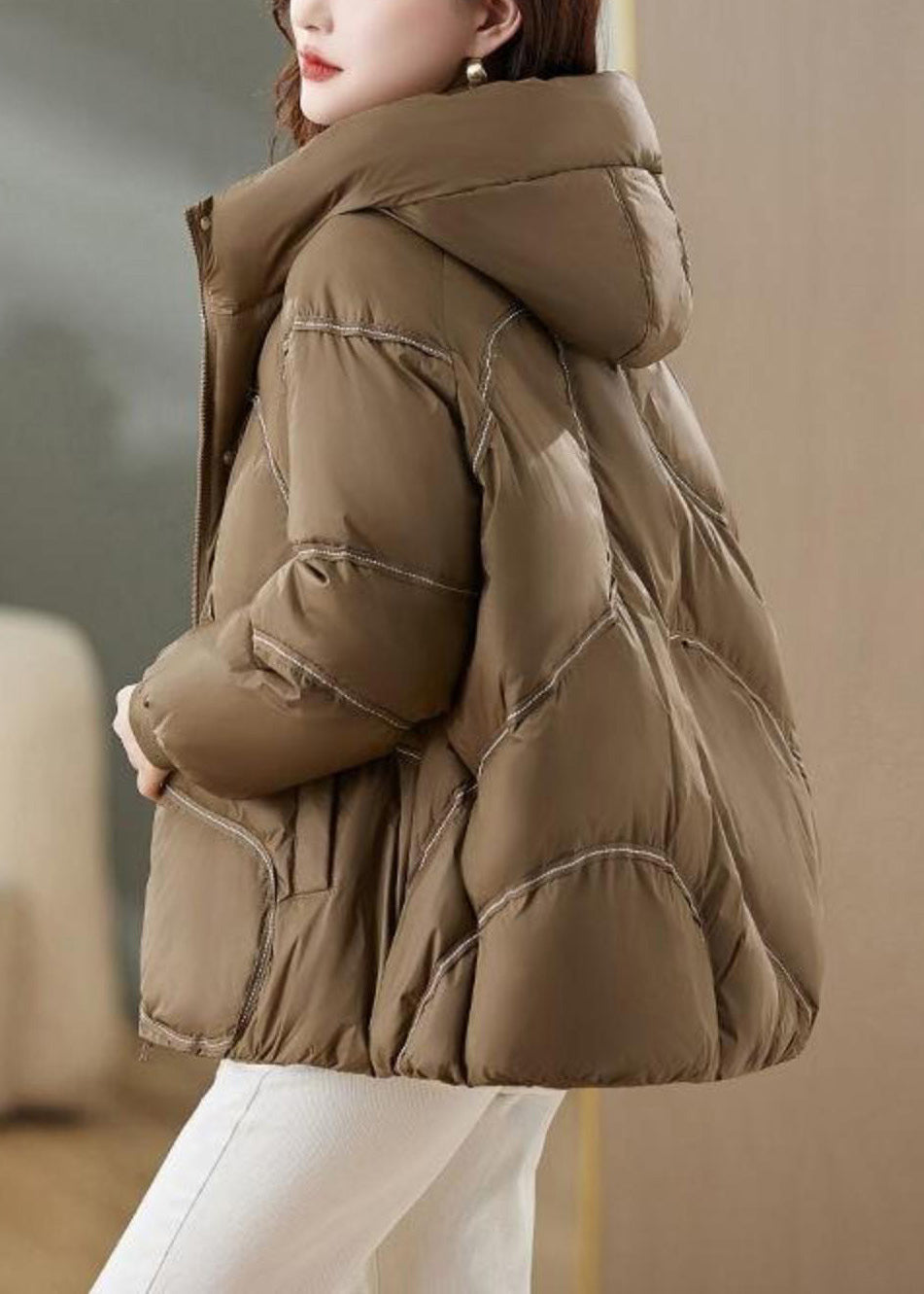 Classic Vintage Coat with a Flattering Fit