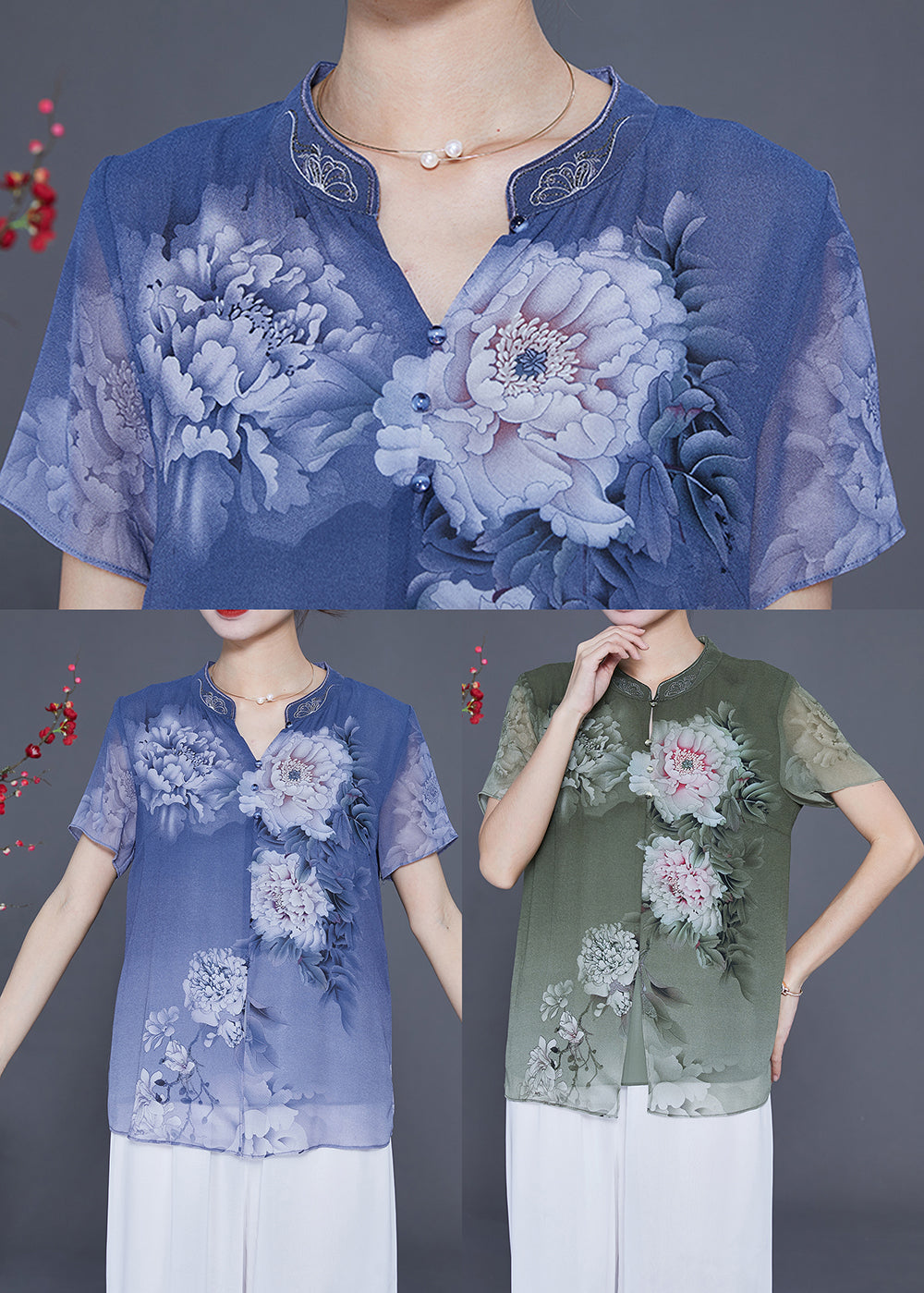 A Vintage Style Blouse with Delicate Timeless Details