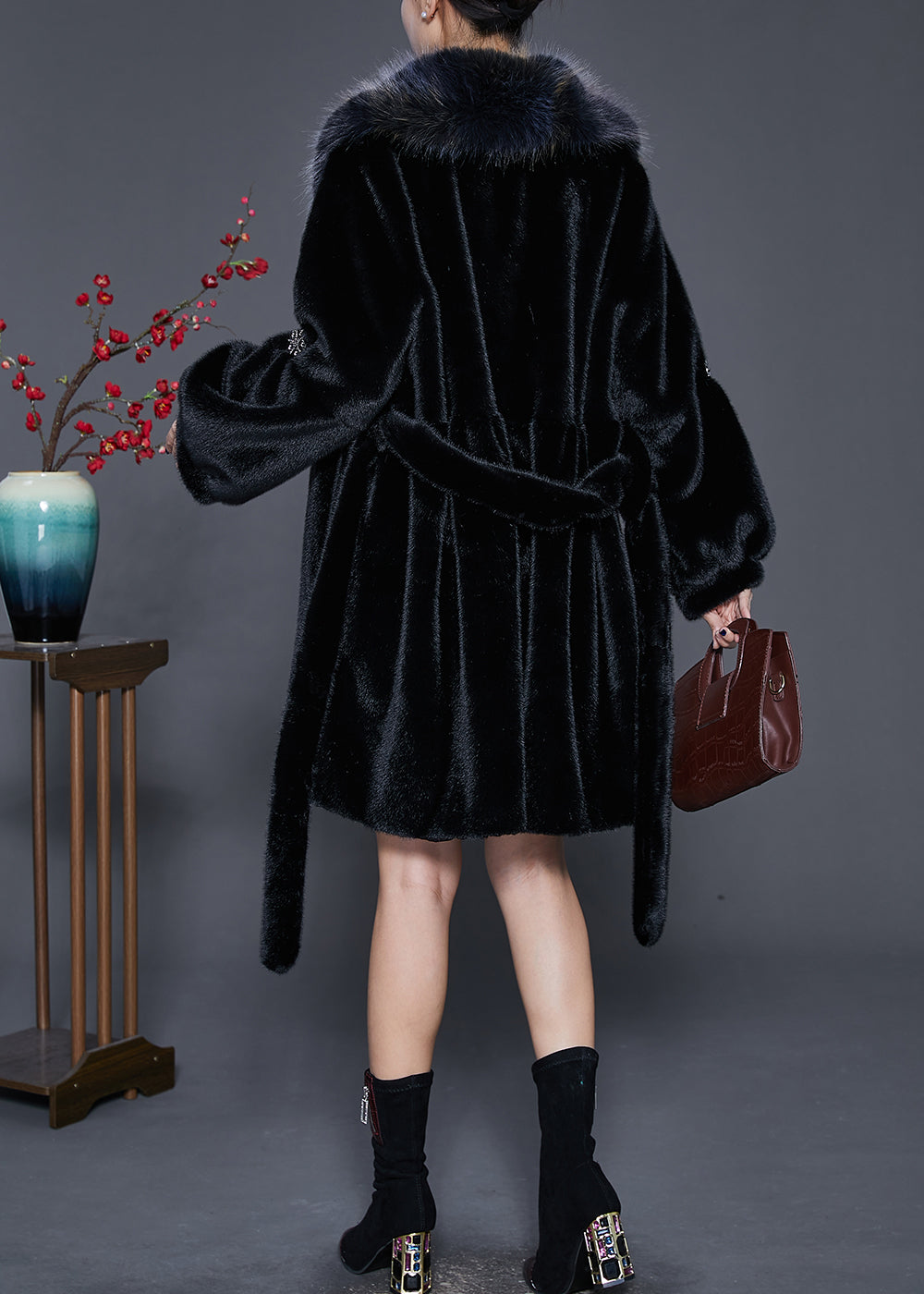 A Vintage Style Coat with Delicate Timeless Details