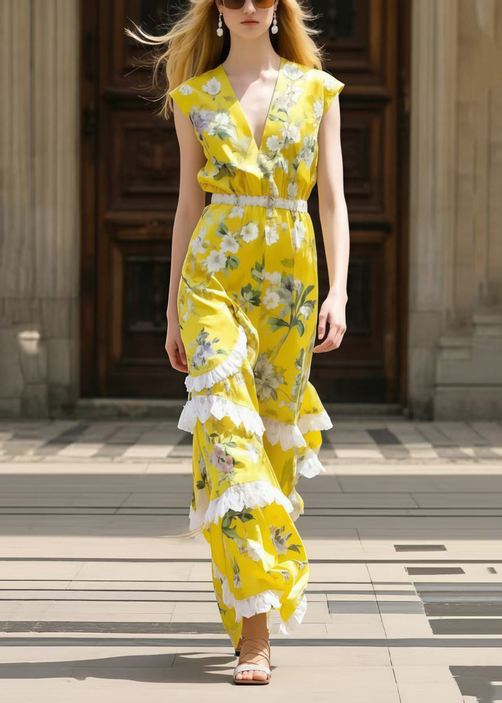 A Vintage Style Dress with Delicate Timeless Details