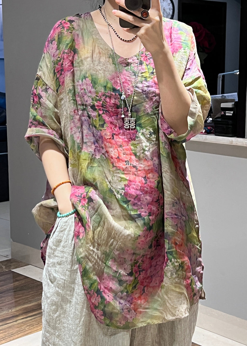 Beautifully Finished Blouse in a Timeless Design