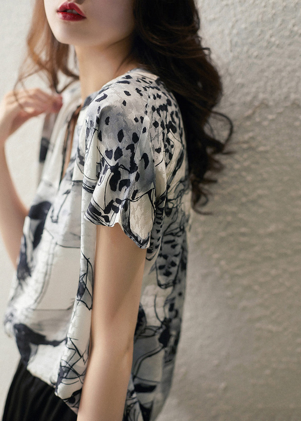Gracefully Styled Top for Any Occasion