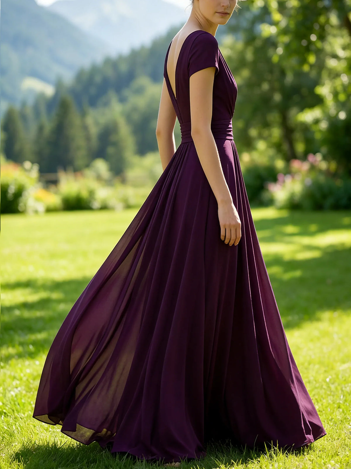 Well Tailored Dress with a Graceful Silhouette