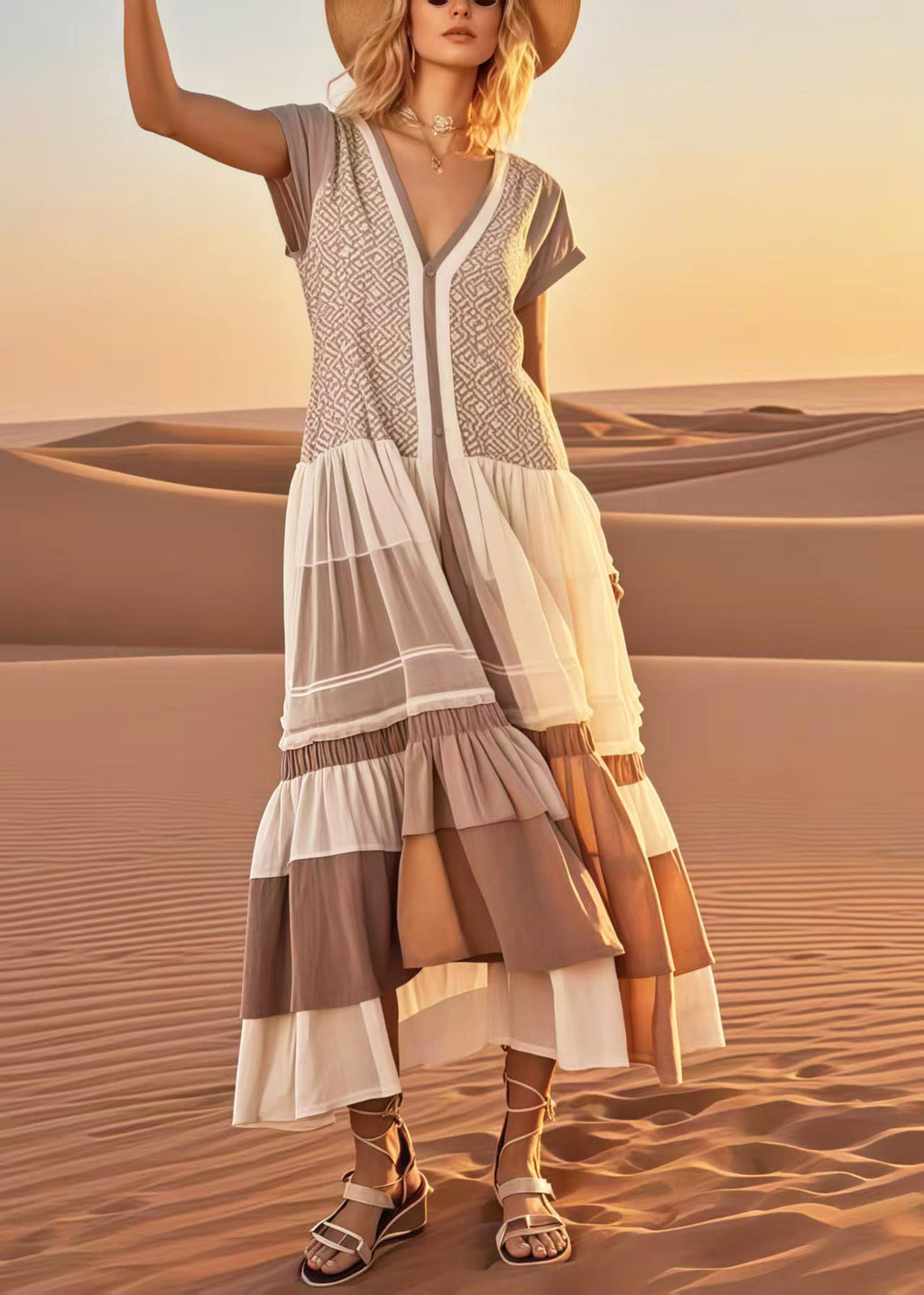 Well Tailored Dress with a Graceful Silhouette