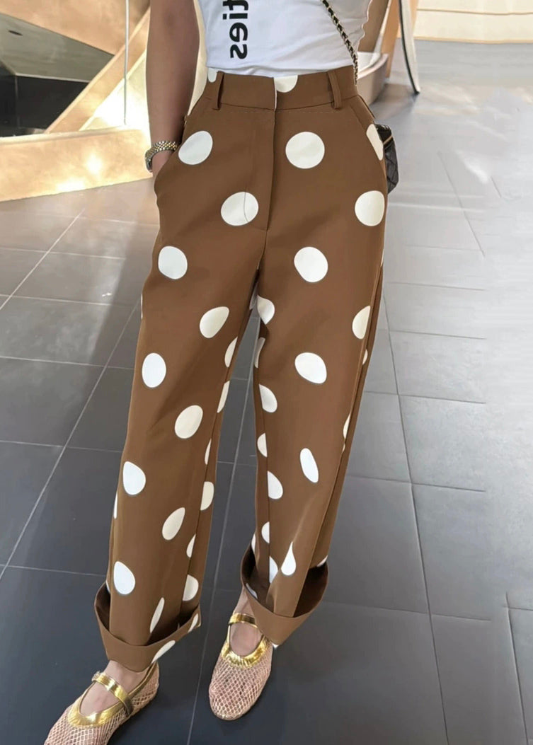 A Vintage Style Pants with Delicate Timeless Details