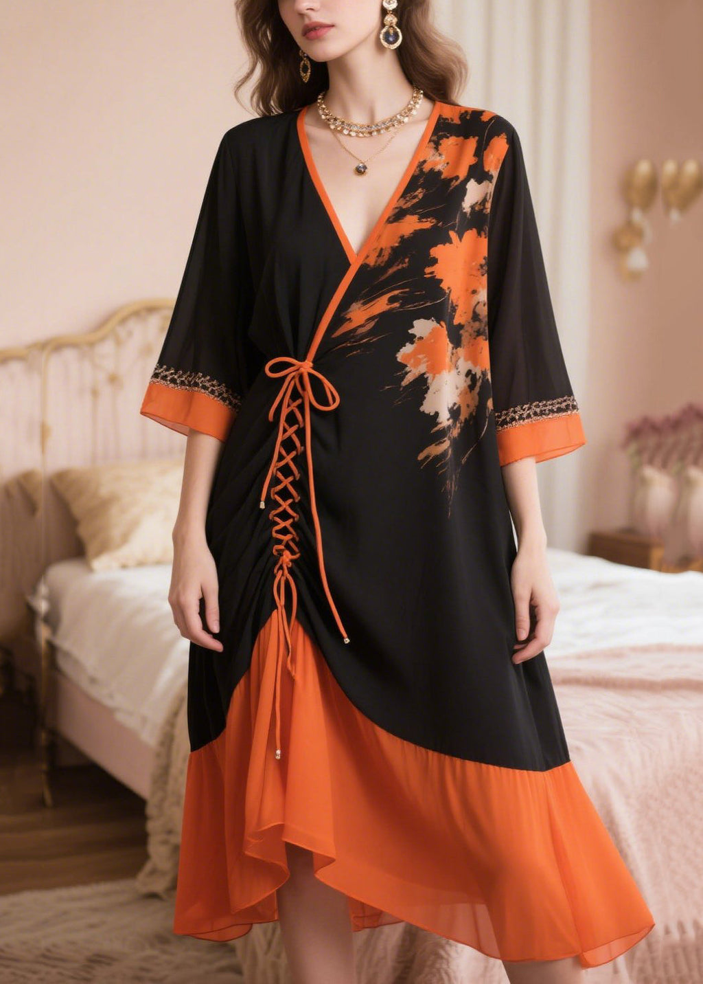 Classic Vintage Dress with a Flattering Fit