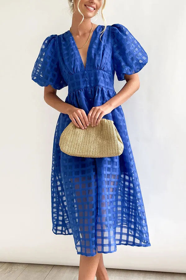 A Vintage Style Dress with Delicate Timeless Details
