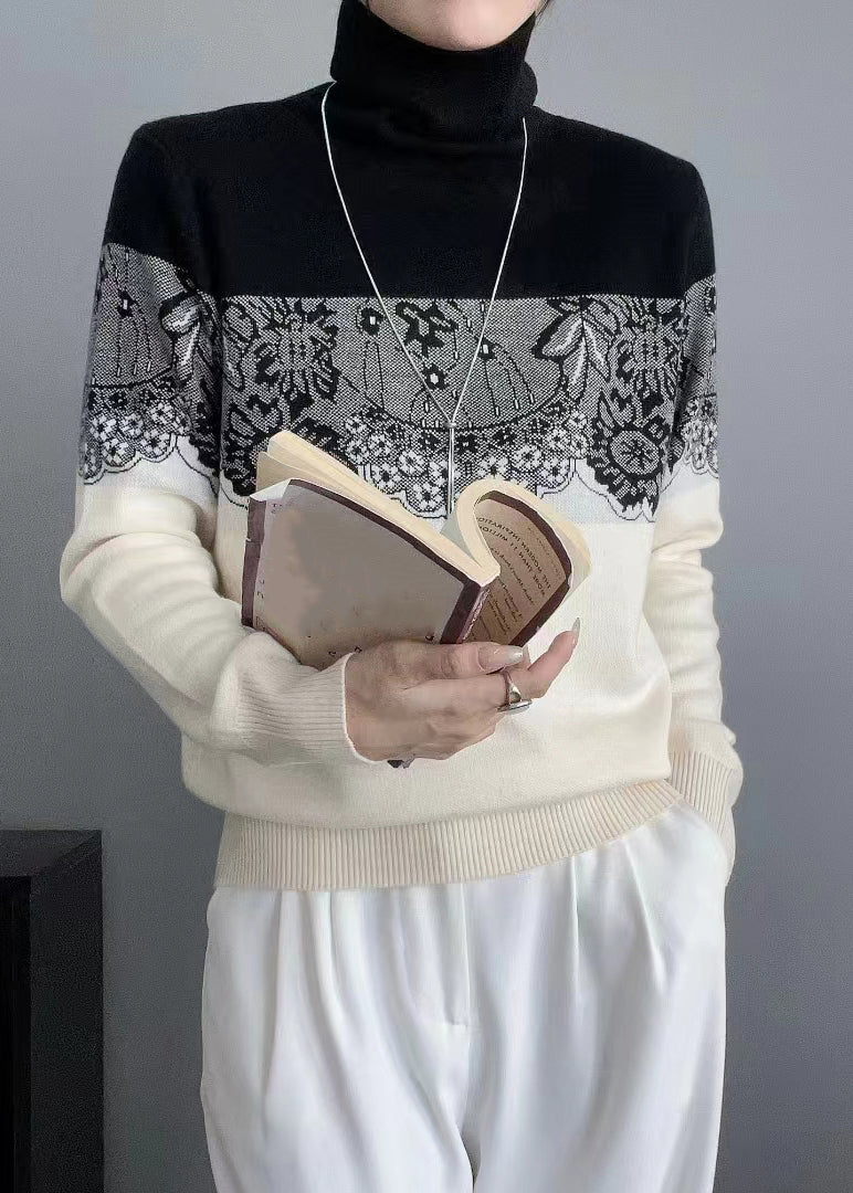 Well Tailored Sweater with a Graceful Silhouette