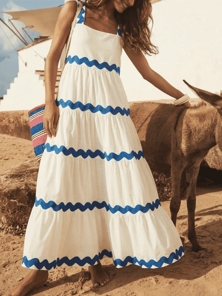 A Vintage Style Dress with Delicate Timeless Details