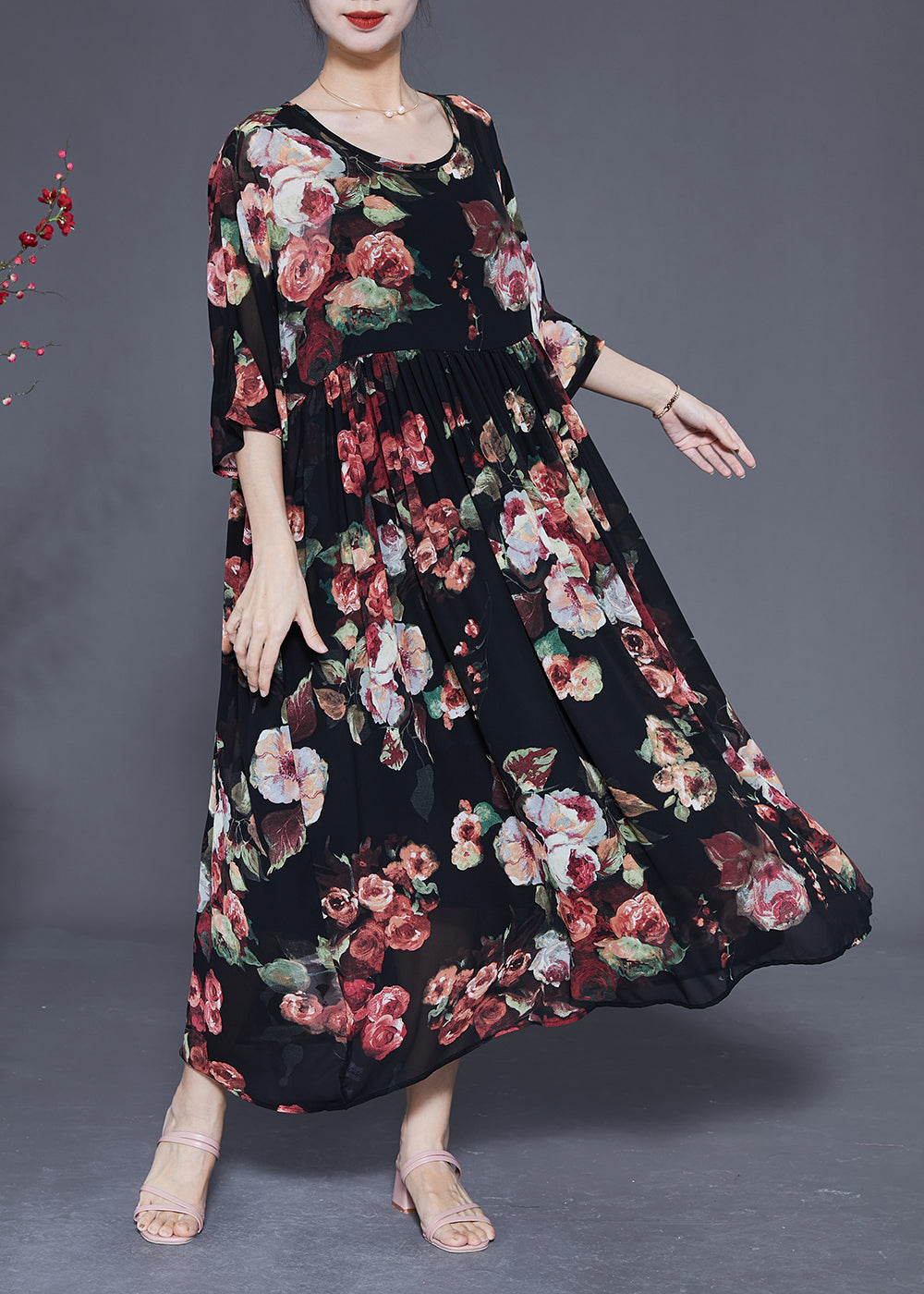 A Vintage Style Dress with Delicate Timeless Details