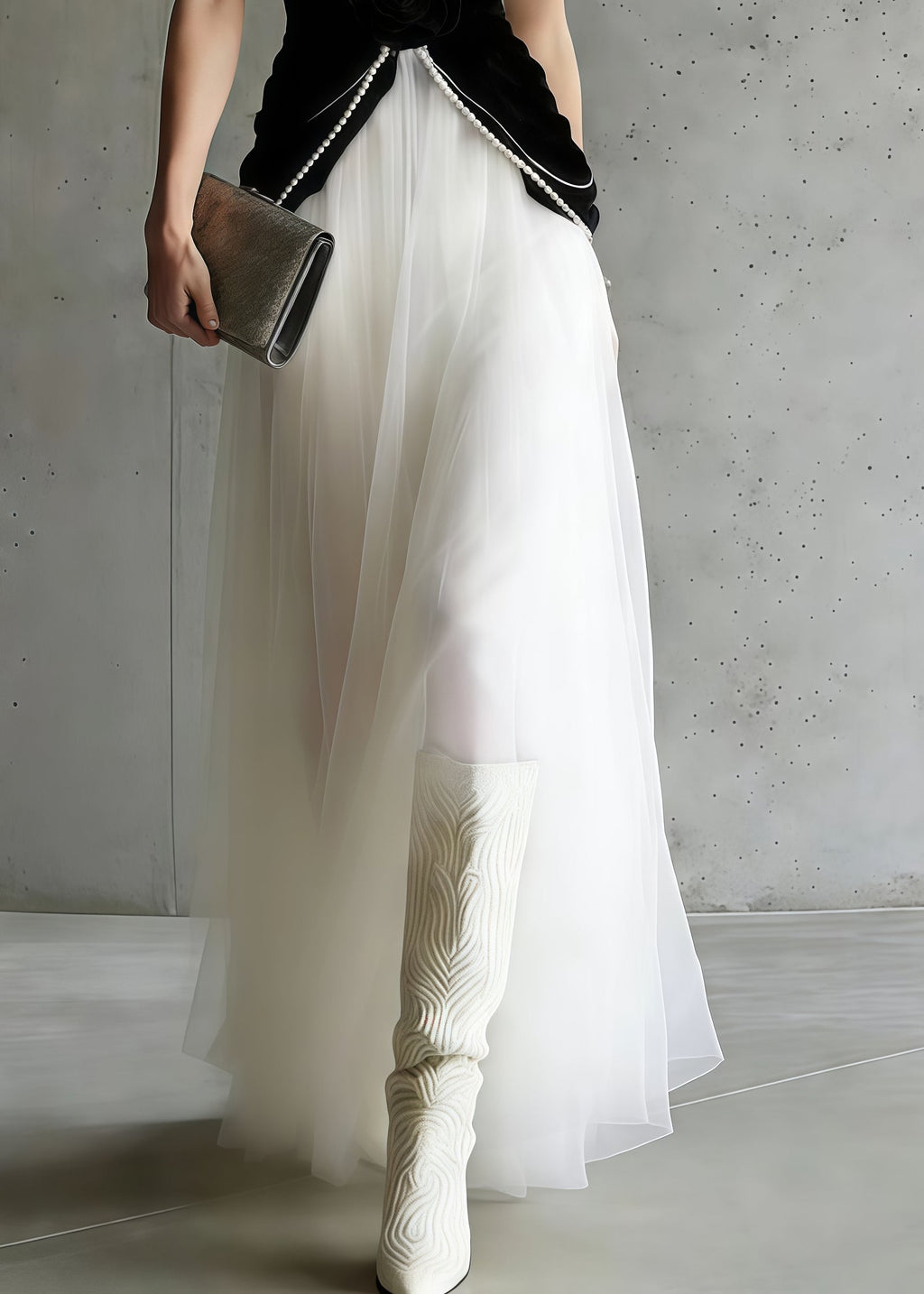 A Vintage Style Dress with Delicate Timeless Details