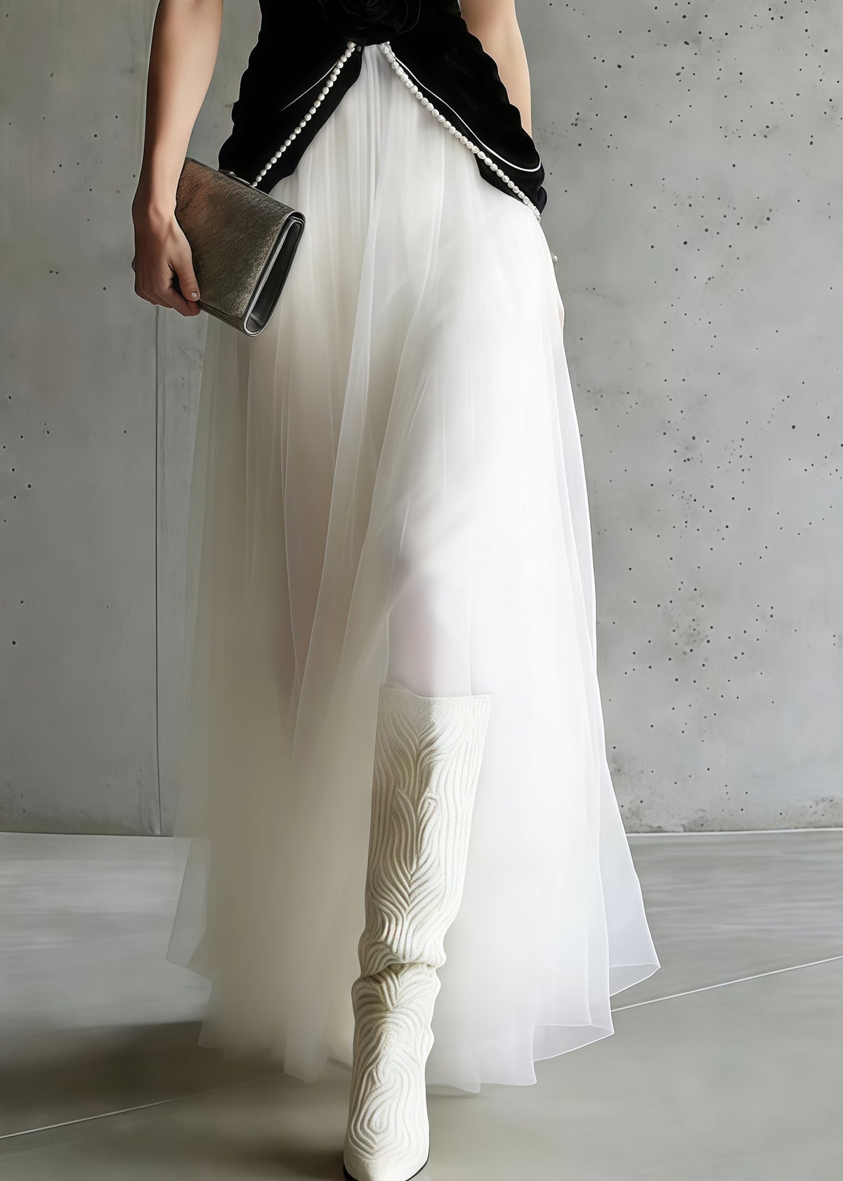 A Vintage Style Dress with Delicate Timeless Details
