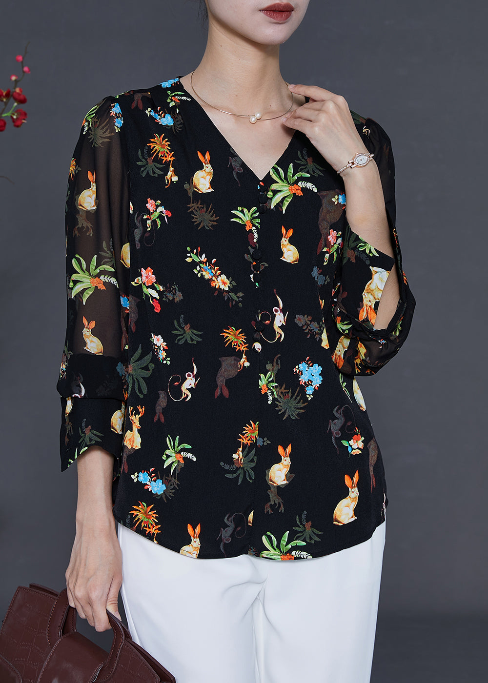 A Vintage Style Top with Delicate Timeless Details
