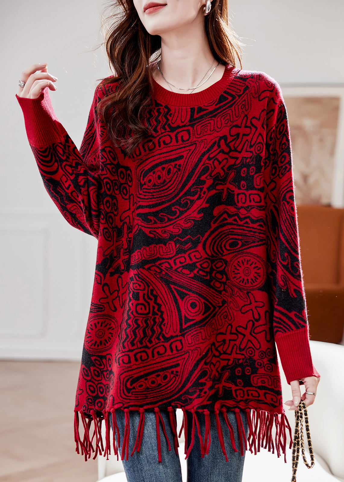 Vintage Inspired Sweater with a Contemporary Edge