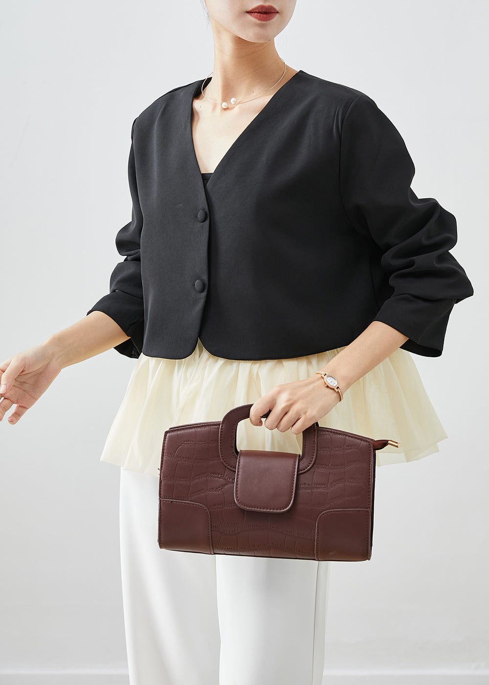 A Vintage Style Coat with Delicate Timeless Details