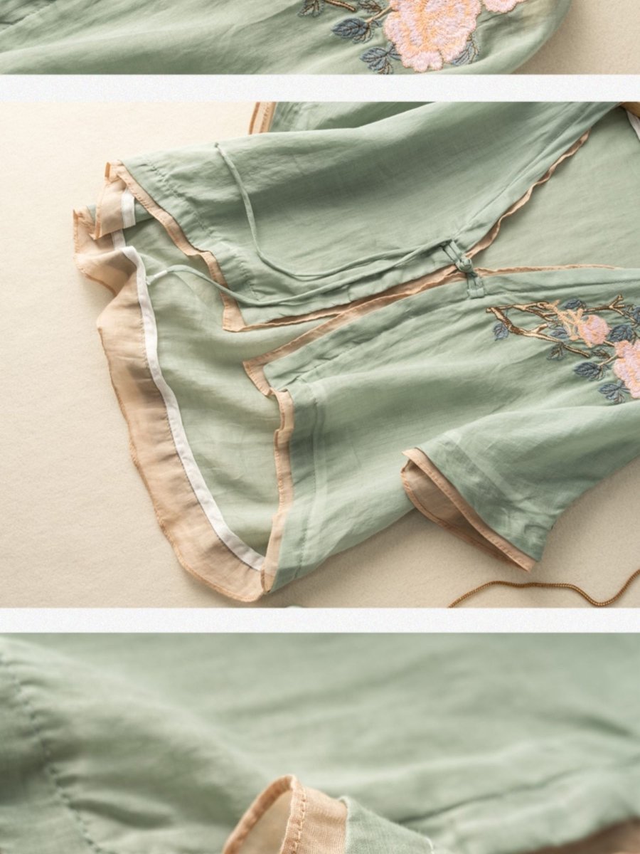 A Vintage Style Cardigan with Delicate Timeless Details