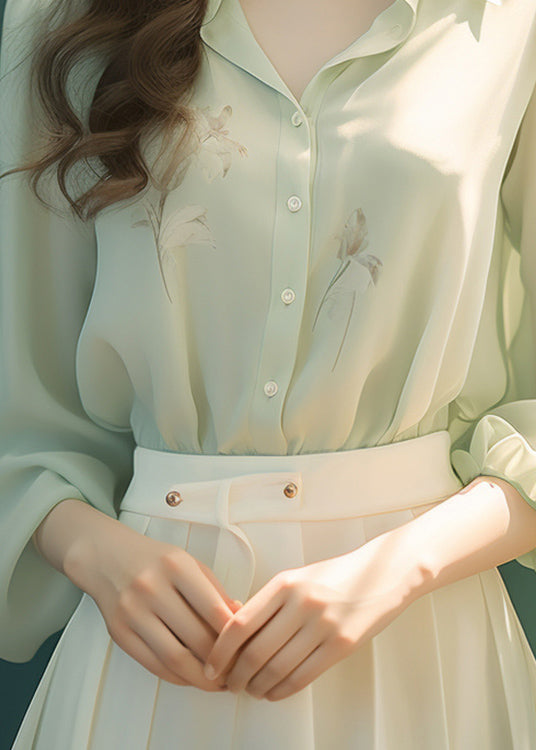 Well Tailored Shirt with a Graceful Silhouette