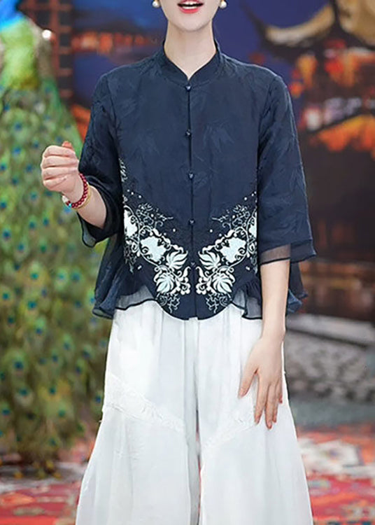 A Vintage Style Shirt with Delicate Timeless Details