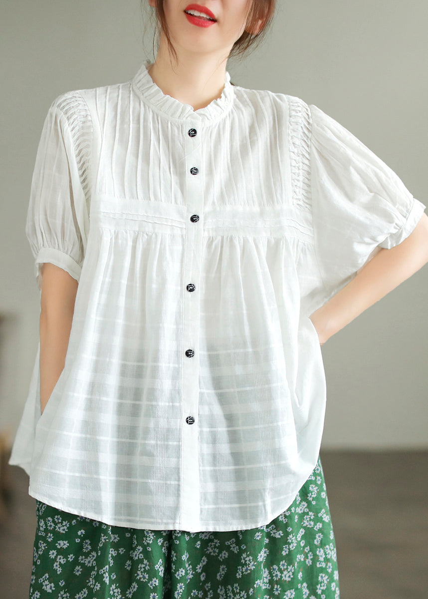 Well Tailored Blouse with a Graceful Silhouette