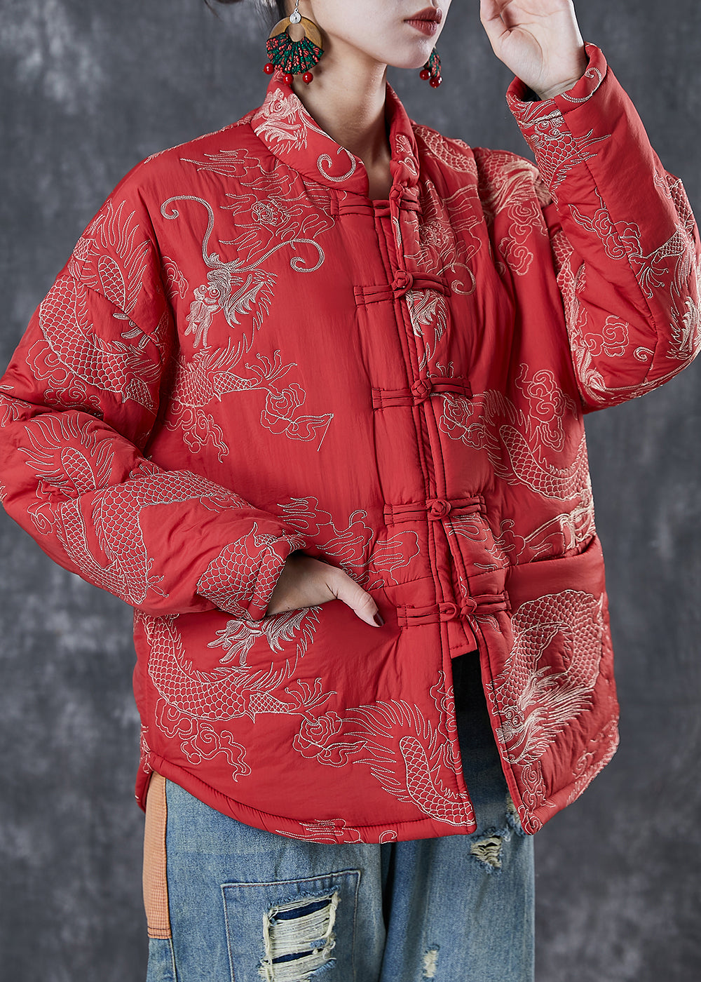 Classic Vintage Coat with a Flattering Fit