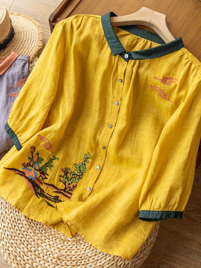 Beautifully Balanced Blouse with Timeless Character