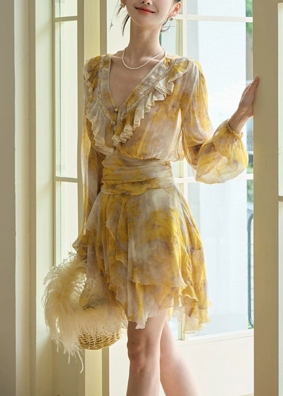 A Vintage Style Dress with Delicate Timeless Details