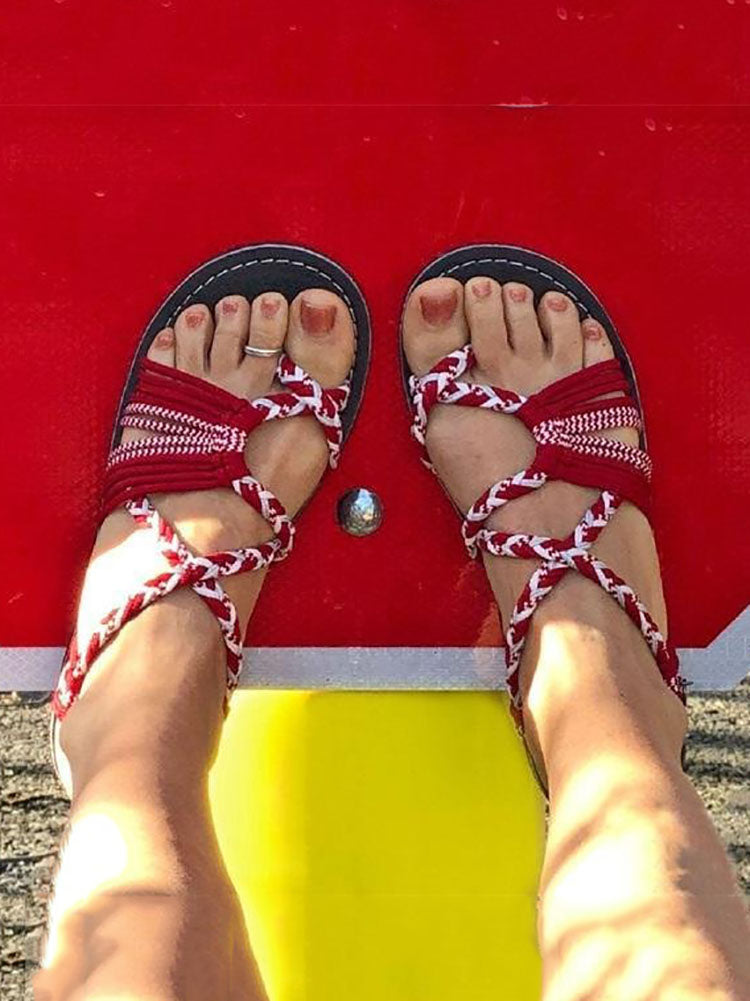 Vintage Inspired Orthopedic Sandals
