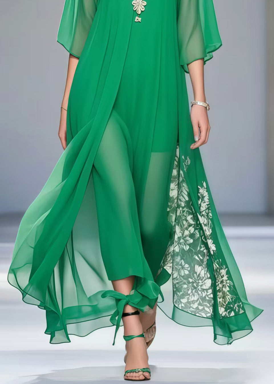 A Vintage Style Dress with Delicate Timeless Details